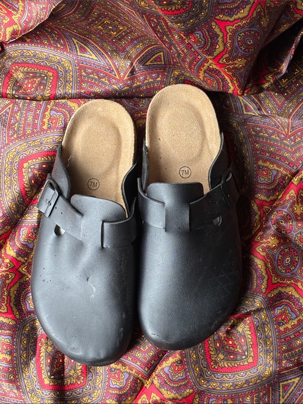 Black Kids Slip-On Clog Shoes - Comfortable Everyday Footwear